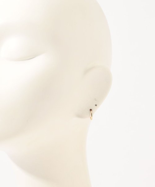 METIER ラウンドフープピアス 