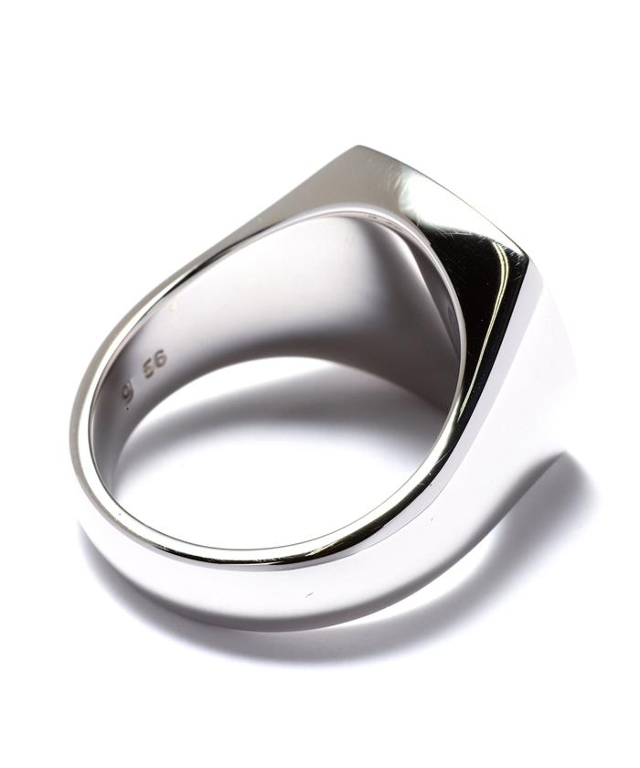 TOMWOOD/Mined Ring Large Black Diamond