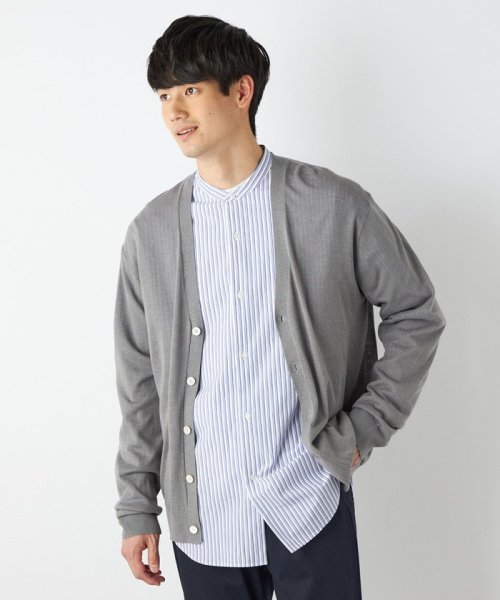 SHIPS any MEN(シップス　エニィ　メン)/SHIPS any: ストライプ バンドカラー 長袖 シャツ 23SS◇/img08