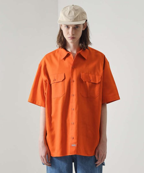 ABAHOUSE(ABAHOUSE)/Dickies /ディッキーズ　short sleeve shirt　定番157/img11