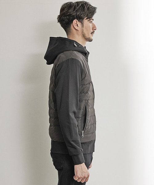 【SORONA/ソロナ】フーデッド機能中綿ブルゾン 