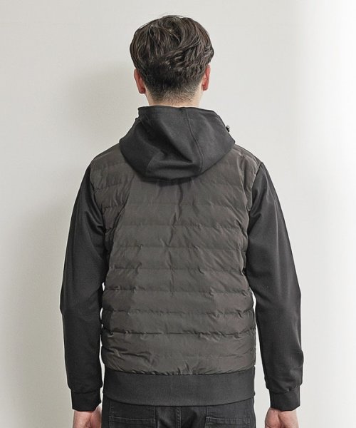 【SORONA/ソロナ】フーデッド機能中綿ブルゾン 