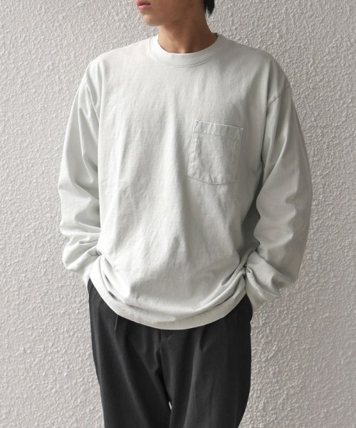 SHIPS any MEN(シップス　エニィ　メン)/【SHIPS any別注】LA APPAREL: 8.5oz 長袖 Tシャツ 23SS◇/img20