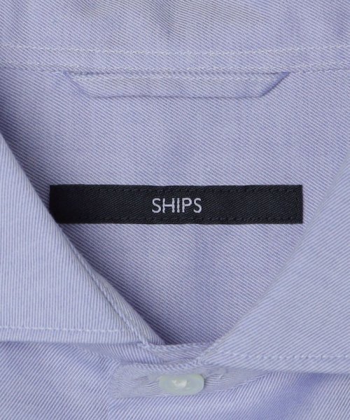 SHIPS MEN(シップス　メン)/SHIPS:〈接触冷感〉 セミワイドカラー アイスコットン ロングスリーブ シャツ/img44