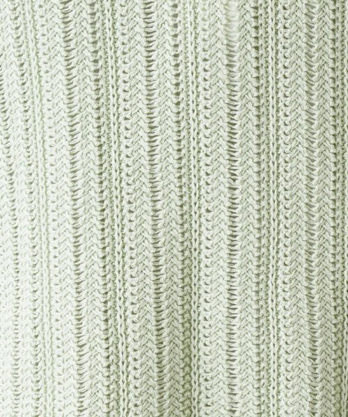 Vネックニットベスト 