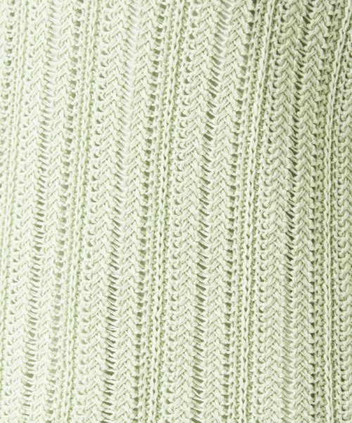 Vネックニットベスト 