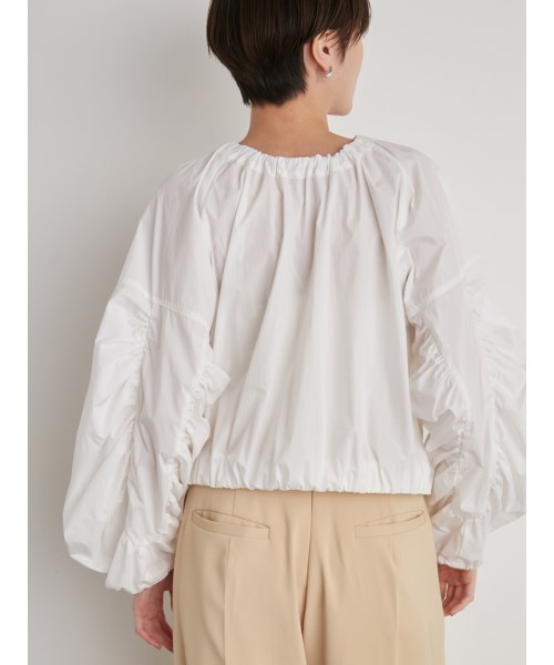 安いアウトレット 店舗 【emmi atelier】ナイロンギャザークロップドブラウス シャツ・ブラウス 【Haul \u0026 LookBook】最近のお洋服の購入品紹介とコーデ✰158cm|骨格ストレート