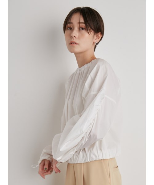 安いアウトレット 店舗 【emmi atelier】ナイロンギャザークロップドブラウス シャツ・ブラウス 【Haul \u0026 LookBook】最近のお洋服の購入品紹介とコーデ✰158cm|骨格ストレート