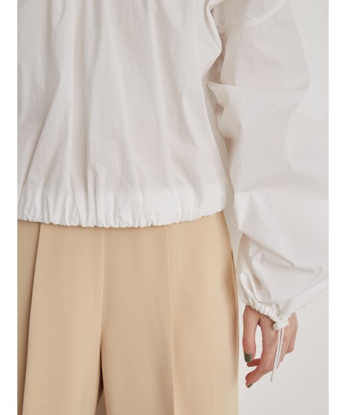 安いアウトレット 店舗 【emmi atelier】ナイロンギャザークロップドブラウス シャツ・ブラウス 【Haul \u0026 LookBook】最近のお洋服の購入品紹介とコーデ✰158cm|骨格ストレート