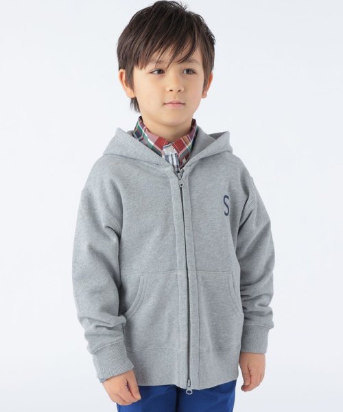 SHIPS KIDS(シップスキッズ)/SHIPS KIDS:100～130cm / ロゴ フード ジップ パーカー/img01