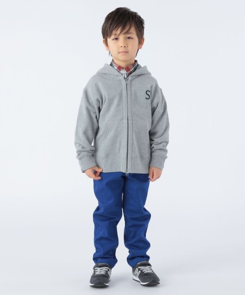 SHIPS KIDS(シップスキッズ)/SHIPS KIDS:100～130cm / ロゴ フード ジップ パーカー/img03