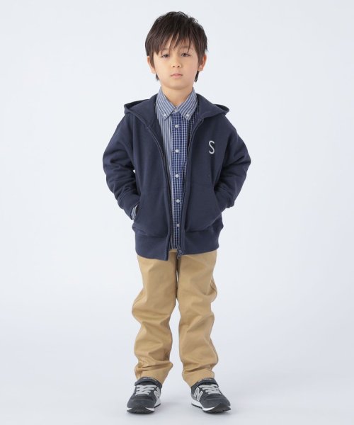 SHIPS KIDS(シップスキッズ)/SHIPS KIDS:100～130cm / ロゴ フード ジップ パーカー/img04