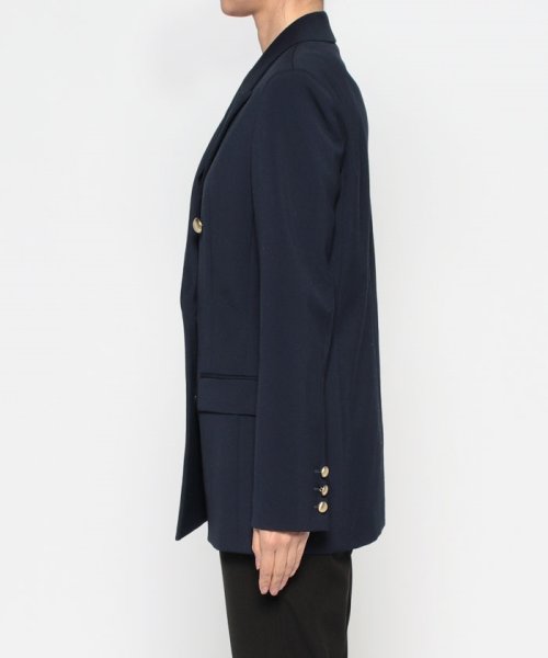 リオペルダブル6ボタンジャケット ネイビー B75 W59 H80　着用サイズ：02 J1935946790(14876円)