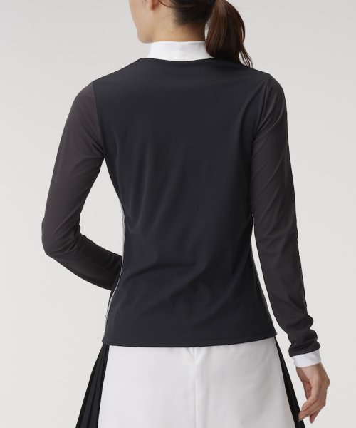 LANVIN SPORT(ランバン スポール)/【WEB限定】ロゴモックネック長袖シャツ【吸汗/UV/ECO】【アウトレット】/img14