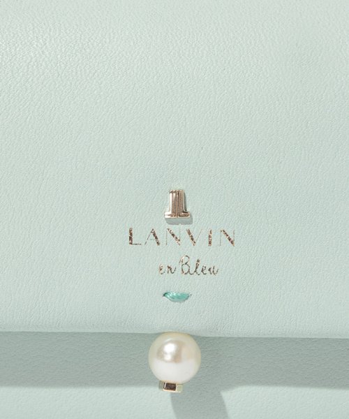 LANVIN en Bleu(BAG)(ランバンオンブルー（バッグ）)/シャペル かぶせ長財布/img04