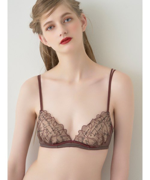 LILY BROWN Lingerie(LILY BROWN Lingerie)/【LILY BROWN Lingerie】ハート エンブロイダリーレース  エフォートレシー ブラ/img14