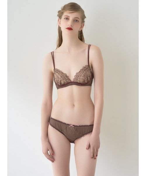 LILY BROWN Lingerie(LILY BROWN Lingerie)/【LILY BROWN Lingerie】ハート エンブロイダリーレース  エフォートレシー ブラ/img20