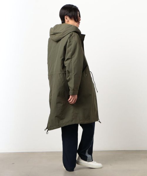 ナイロンタッサー ４ＷＡＹ モッズコート［フーデットベストセット］ 