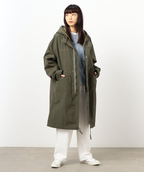 ナイロンタッサー ４ＷＡＹ モッズコート［フーデットベストセット］ 
