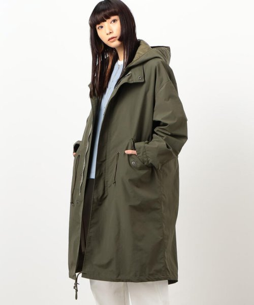 ナイロンタッサー ４ＷＡＹ モッズコート［フーデットベストセット］ 