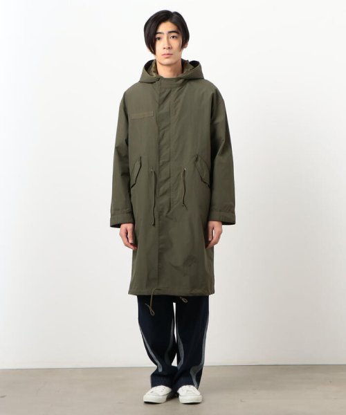 ナイロンタッサー ４ＷＡＹ モッズコート［フーデットベストセット］ 