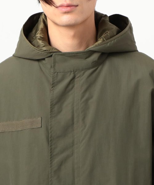 ナイロンタッサー ４ＷＡＹ モッズコート［フーデットベストセット］ 