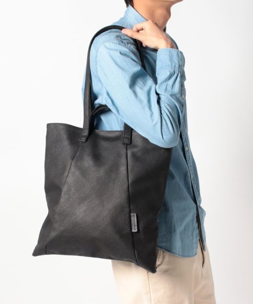 PATRICK STEPHAN(パトリックステファン)/Fabric middle tote 'loop handle' brush/img06