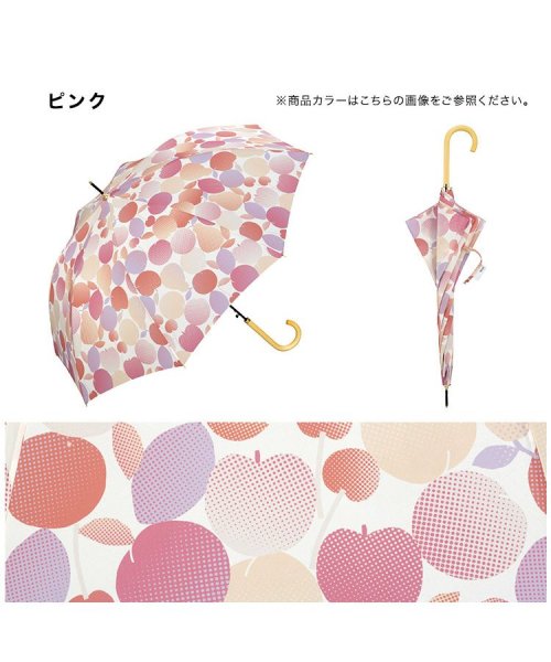 Wpc．(Wpc．)/【Wpc.公式】雨傘 グラデーションフルーツ 58cm ジャンプ傘 晴雨兼用 レディース 長傘/img02