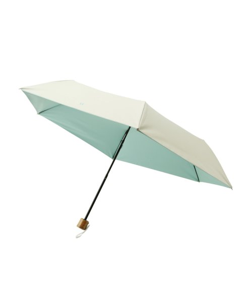 VIS(ビス)/【晴雨兼用/遮光率100%】バンブーハンドルコンパクト折り畳み傘/img09