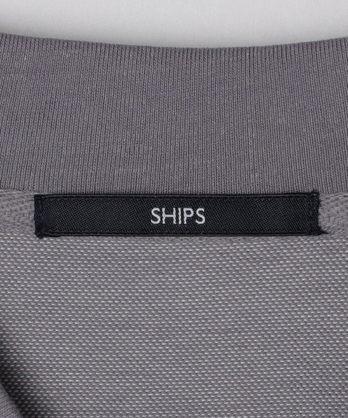 SHIPS MEN(シップス　メン)/*SHIPS:〈抗菌・防臭加工〉テレワーク ビズ 鹿の子 Vネック ポケット Tシャツ (ロンT)/img23