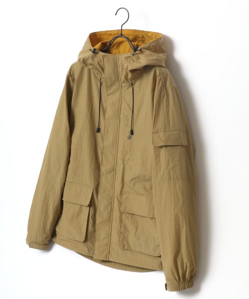 LAZAR(ラザル)/【Lazar】LOGOS Park/ロゴスパーク MOUNTAIN PARKA/撥水 マウンテンパーカー メンズ レディース ナイロンパーカー ジャケット 春/img04