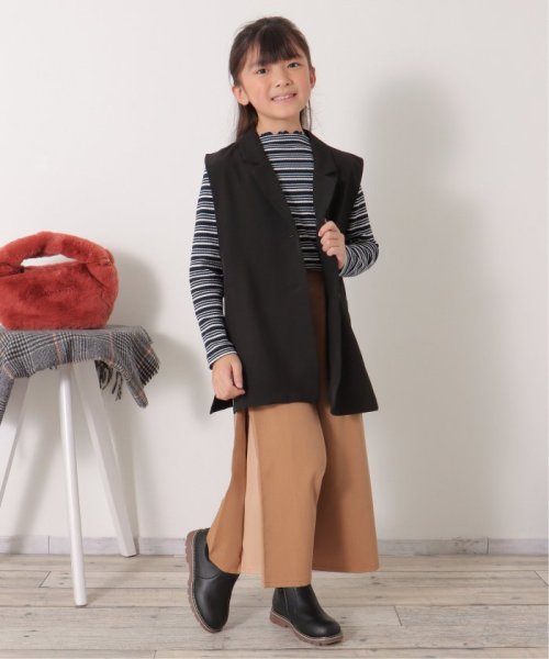 ikka kids(イッカ　キッズ)/サイドオープンテーラードジレ（120〜160cm）/img09