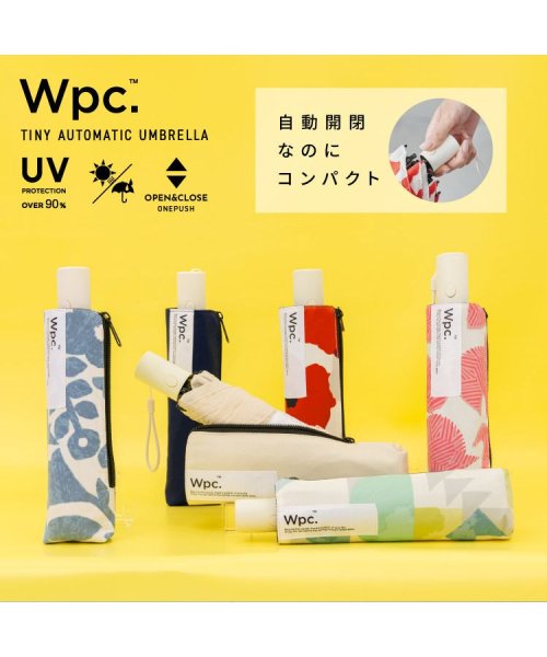 Wpc．(Wpc．)/【Wpc.公式】雨傘 タイニーオートマティックアンブレラ 50cm 自動開閉 軽量 晴雨兼用 折りたたみ 折り畳み 折りたたみ傘/img01