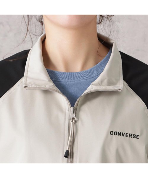 MAC HOUSE(women)(マックハウス（レディース）)/CONVERSE コンバース 撥水ラグランスリーブスタンドジャケット 3182－4362/img03