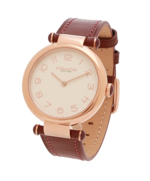 COACH(コーチ)/コーチ レディース 時計 ケリー 34mm クォーツ ホワイト ブラウン COACH 14504001 レザー/img05