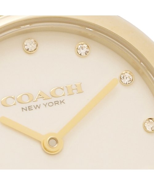 COACH(コーチ)/コーチ レディース 時計 ケリー 26mm クォーツ ホワイト ブラック COACH 14504014 レザー/img08