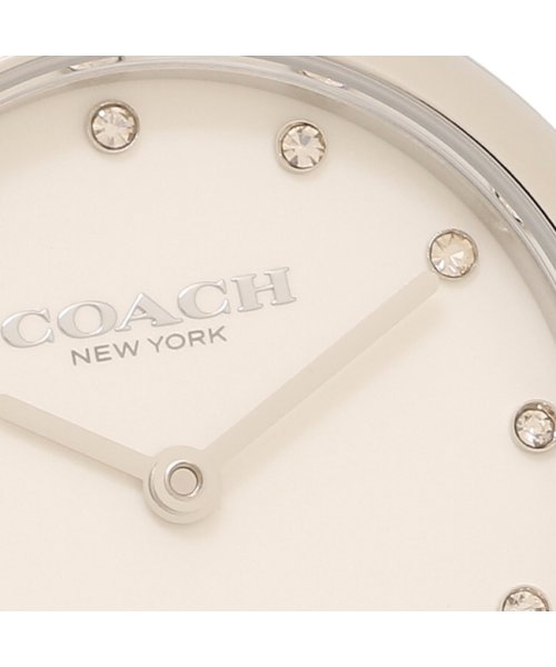COACH(コーチ)/コーチ レディース 時計 ケリー 26mm クォーツ ホワイト ブラウン COACH 14504016 レザー/img08