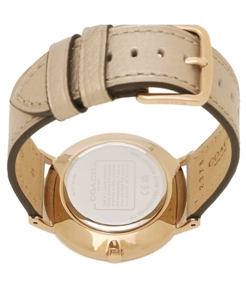 COACH(コーチ)/コーチ レディース 時計 ペリー 36mm クォーツ ゴールド ゴールド COACH 14504077 レザー/img07