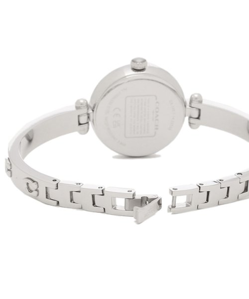 コーチ レディース 時計 ケリー 26mm クォーツ ホワイト シルバー COACH 14504081 ステンレススチール COACH コーチ レディース 時計 ケリー 26mm クォーツ ホワイト シルバー