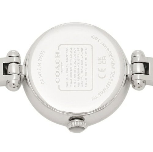 コーチ レディース 時計 ケリー 26mm クォーツ ホワイト シルバー COACH 14504081 ステンレススチール COACH コーチ レディース 時計 ケリー 26mm クォーツ ホワイト シルバー