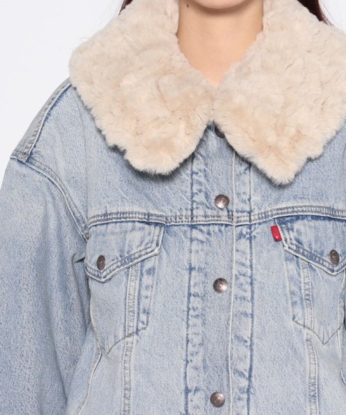 LEVI’S OUTLET(リーバイスアウトレット)/XL WOMENS SHERPA TRUCKER THE OTHER WAY/img03