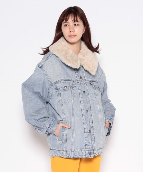 LEVI’S OUTLET(リーバイスアウトレット)/XL WOMENS SHERPA TRUCKER THE OTHER WAY/img06