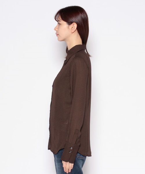 LEVI’S OUTLET(リーバイスアウトレット)/MAEVE BLOUSE CHEVRON GEO FONDUE FUDGE PR/img01