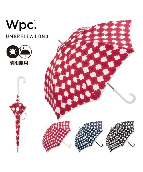 Wpc．(Wpc．)/【Wpc.公式】雨傘 カメリア  58cm 軽量 軽くて丈夫 晴雨兼用 レディース 傘 長傘/img01