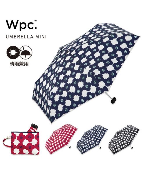 Wpc．(Wpc．)/【Wpc.公式】雨傘 カメリア ミニ  50cm 軽量 晴雨兼用 レディース 折りたたみ 折り畳み 折りたたみ傘/img01