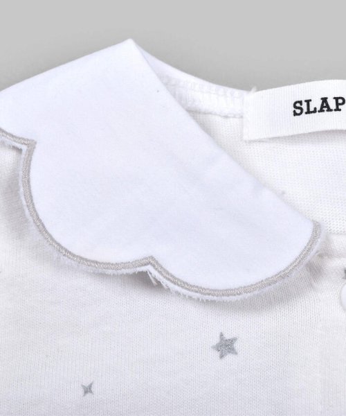 SLAP SLIP BABY(スラップスリップベビー)/スカラップ 襟 キラキラ 星 グリッタープリント ボディミニ ベビー (70~8/img12