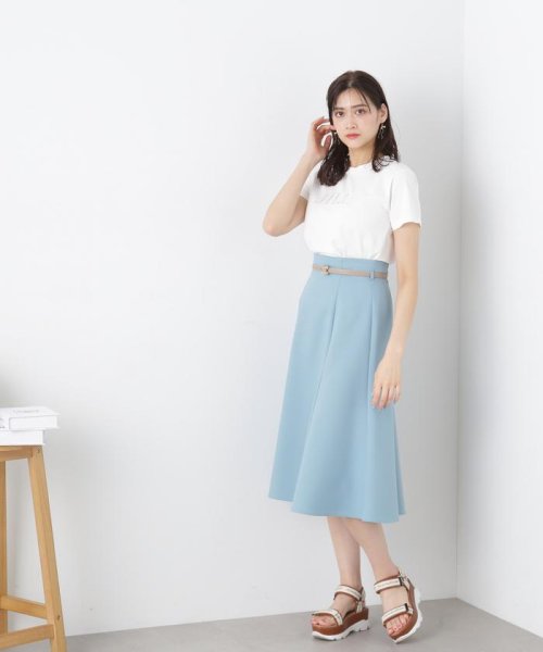 JILL by JILL STUART(ジル バイ ジル スチュアート)/シシュウロゴTシャツ　WEB限定カラー：バイカラー　ラベンダー/img10