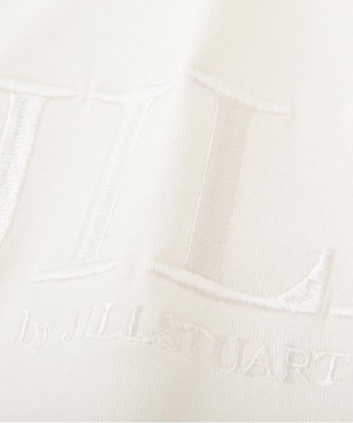 JILL by JILL STUART(ジル バイ ジル スチュアート)/シシュウロゴTシャツ　WEB限定カラー：バイカラー　ラベンダー/img13