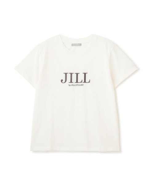 JILL by JILL STUART(ジル バイ ジル スチュアート)/シシュウロゴTシャツ　WEB限定カラー：バイカラー　ラベンダー/img14