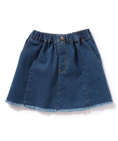 SHOO・LA・RUE(Kids) (シューラルーキッズ)/【110－140cm】軽量デニム台形スカート/img01